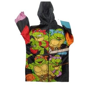 Men's Teenage Mutant Ninja Turtles Windbreaker Jacket Size M NWT Nickelodeon